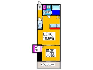 REGIES堺七道の物件間取画像